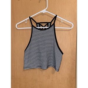 Striped Crop Top